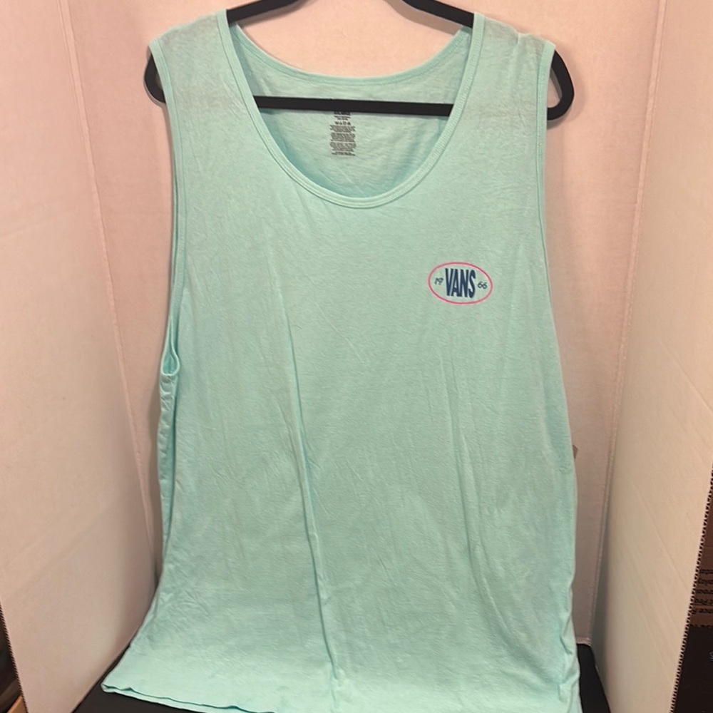 Vans Men’s Aqua Tank Top size XXL